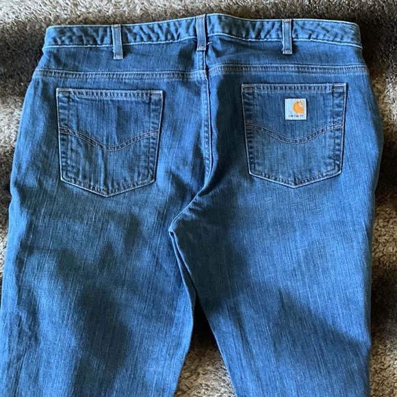 14x34 men’s carhartt boot cut jeans - Picture 5 of 6